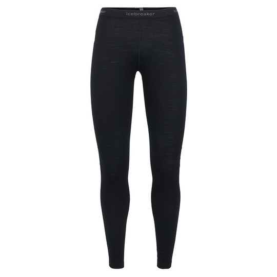 Icebreaker W 200 Oasis Leggings - Black - Naiset - L