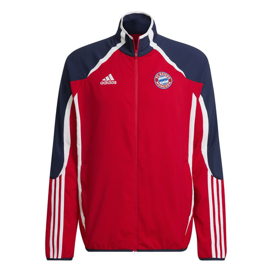 Bayern München Treenitakki Woven Teamgeist - Punainen/Navy/Valkoinen