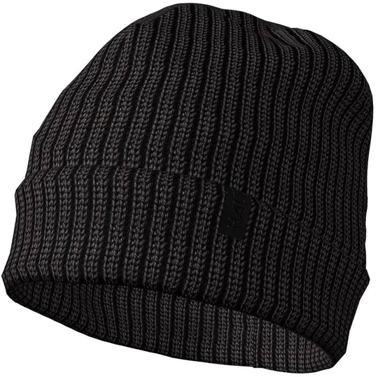 Linjat Beanie Musta