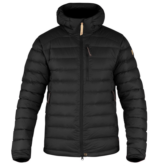 Kevytuntuvatakki Fjällräven Keb Touring Down Jacket M - Black - Miehet - L