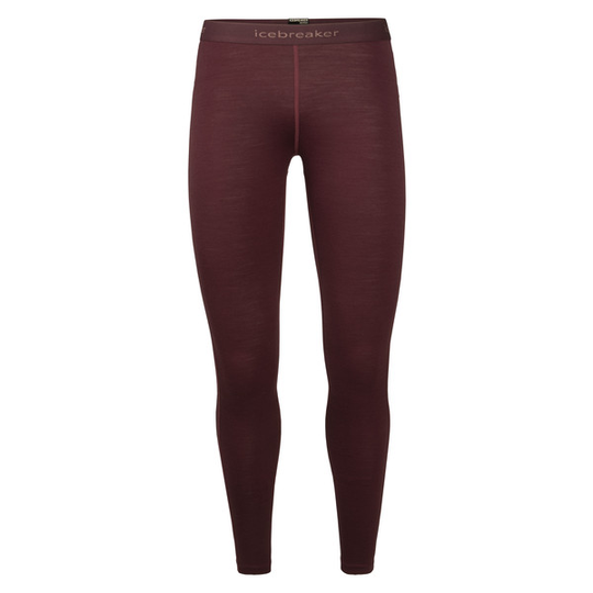 Icebreaker W 200 Oasis Leggings - Redwood - Naiset - L