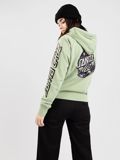 Santa Cruz BT Dot Splatter Hoodie vihreä