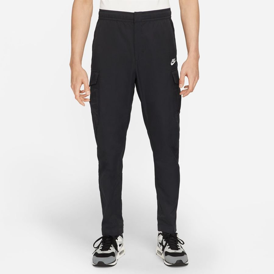 Nike Cargo Housut Utility Club Woven - Musta/Valkoinen