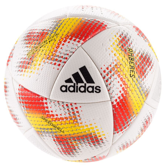 Espanja Jalkapallo Al Rihla Pro Mm 2022 - Valkoinen/punainen/oranssi - adidas, koko Ball SZ. 5
