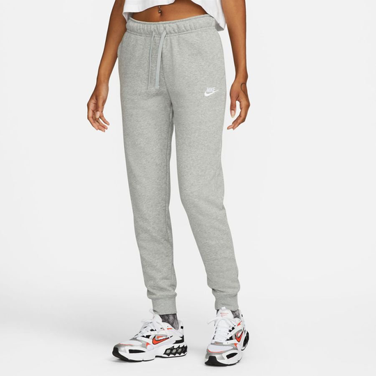 Nike Collegehousut NSW Club Fleece - Harmaa/Valkoinen Nainen