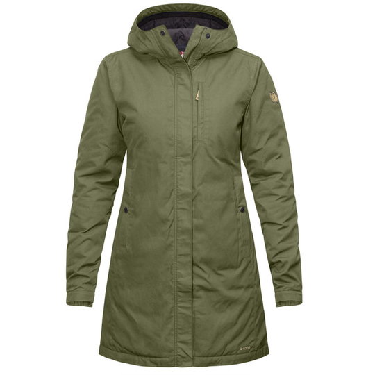 Fjällräven Kiruna Padded Parka W - Green - Naiset - M