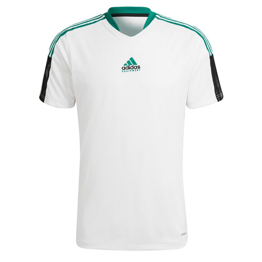adidas Treenipaita Tiro Equipment - Valkoinen/Vihreä LIMITED EDITION