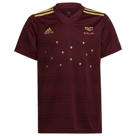 adidas Treenipaita Salah - Punainen/kulta Lapset, koko 164 cm