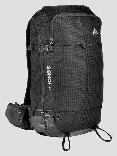 Jones Snowboards Dscnt 25L Backpack musta