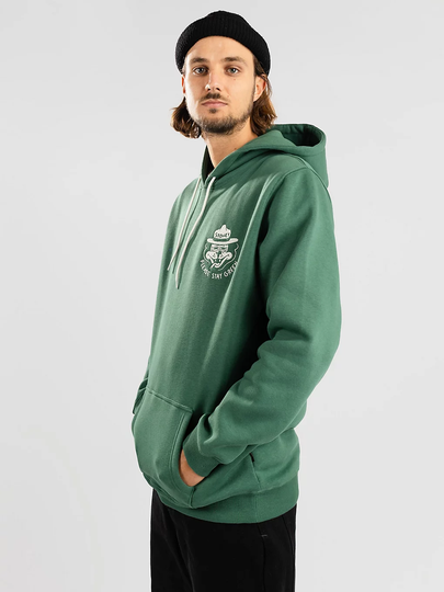 The Dudes Please Hoodie vihreä