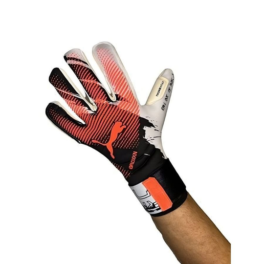 PUMA X Unisport Maalivahdin Hanskat Ultra Grip 1 Hybrid Pro Ran out of ink - Valkoinen/Punainen/Musta LIMITED EDITION