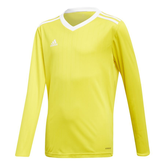 adidas Pelipaita Tabela 18 - Keltainen/Valkoinen Pitkähihainen Lapset