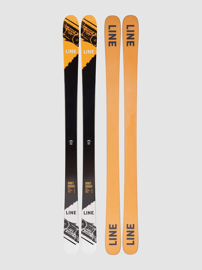 Line Honey Badger 92mm 177 2023 Skis musta
