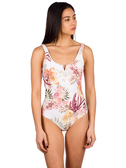 Rip Curl Tallows Full Swimsuit valkoinen