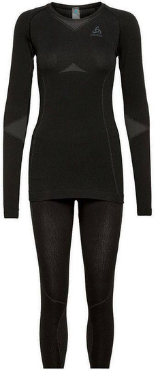 Women's Fundamental WARM Set Musta XS