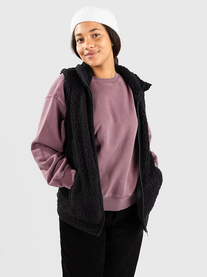 Roxy Slow Blues Fleece Vest musta