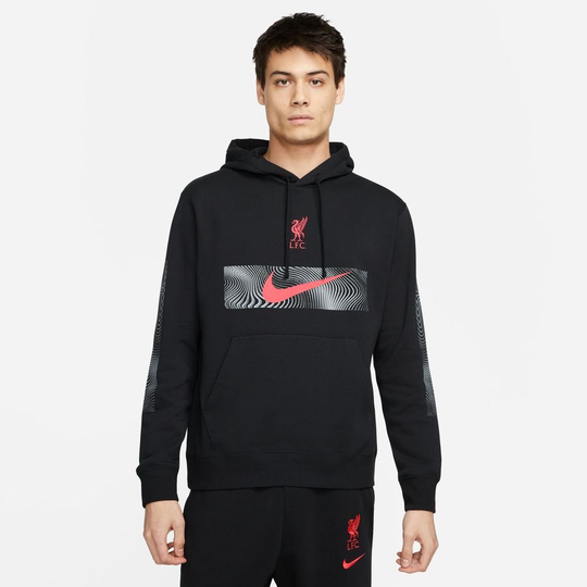 Liverpool Huppari Club - Musta/punainen - Nike, koko Small