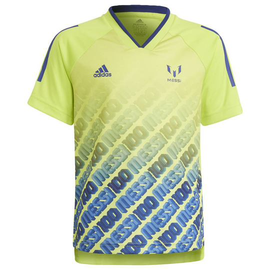 adidas Treenipaita Aeroready Iconic Messi - Keltainen/Sininen Lapset