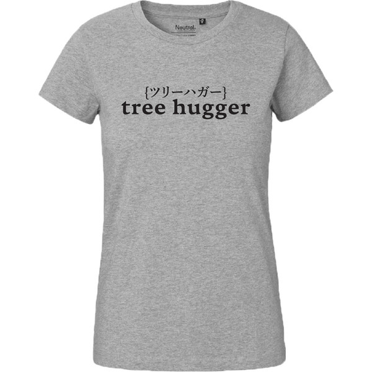 Metsä/Skogen Ladies Classic T-shirt Tree Hugger - Sport Grey - Naiset - XS