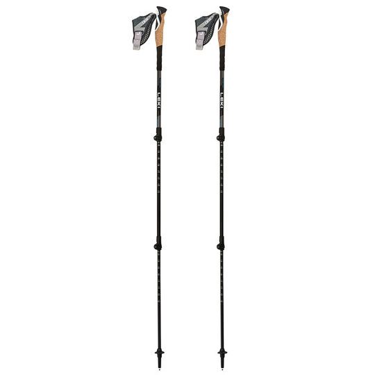 Leki Cross Trail Lite Ta - Black-white-lightblue - Unisex - 100 - 135