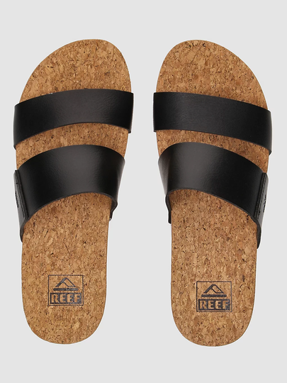 Reef Cushion Vista Hi Sandals musta