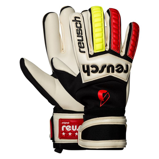 Reusch Maalivahdin Hanskat Legacy Gold X - Musta/Valkoinen/Punainen/Keltainen