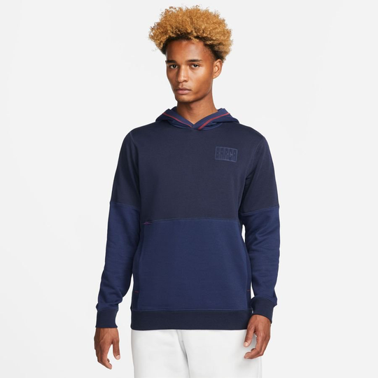 Barcelona Huppari Fleece Travel - Navy
