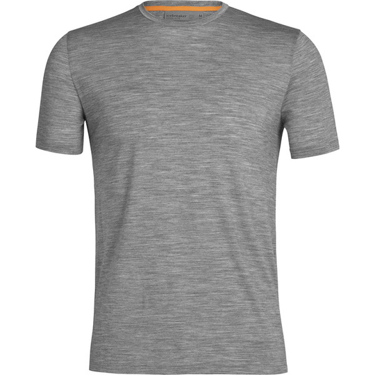 Icebreaker M Sphere Ii Ss Tee - Metro Hthr - Miehet - S