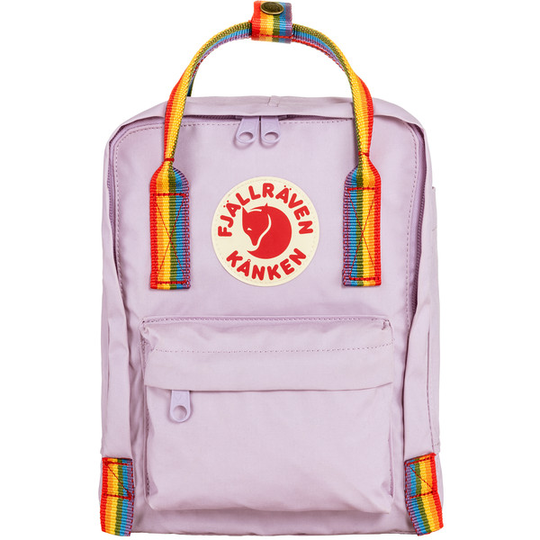 Fjällräven Kånken Rainbow Mini - Pastel Lavender-rainbow - Unisex - OneSize