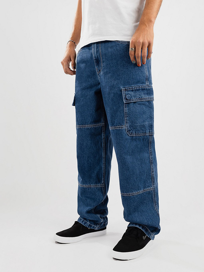 Empyre Sk8 Denim Cargo Jeans sininen