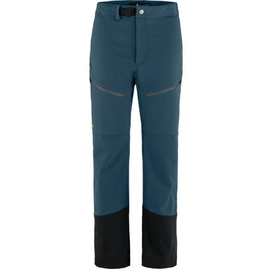 Fjällräven Bergtagen Touring Trousers W - Mountain Blue - Naiset - 34/S