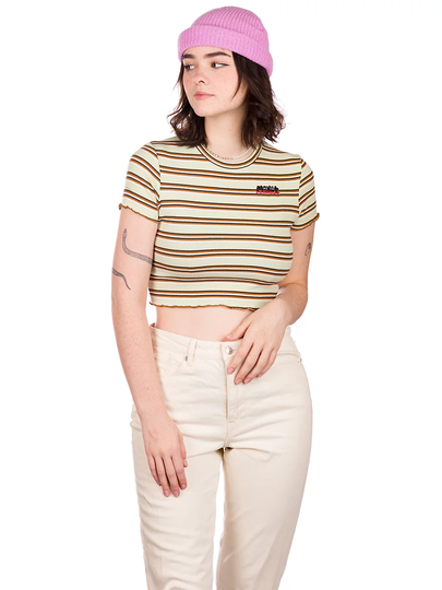 Monet Skateboards June Rib T-Shirt kuviotu