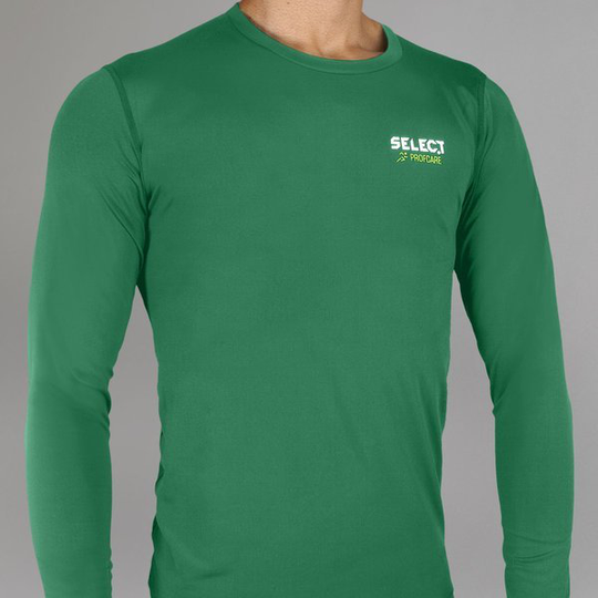 Select Compression Paita L/S Vihreä, koko XX-Large