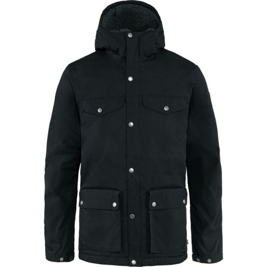 Talvitakki Fjällräven Greenland Winter Jacket M - Black - Miehet - L