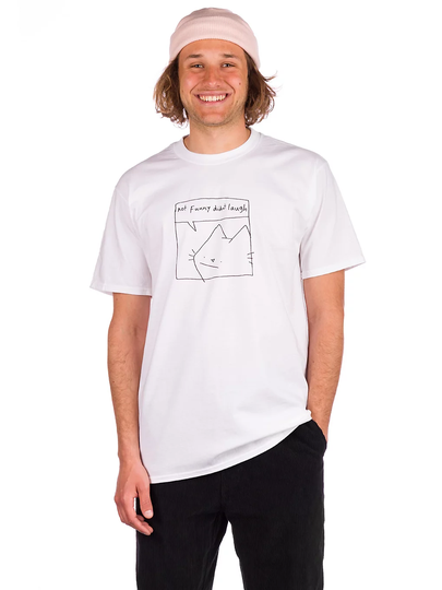 Leon Karssen Haha T-Shirt valkoinen