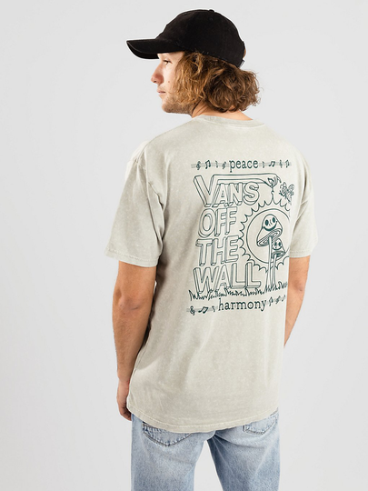 Vans Plant Harmony Acid Wash T-Shirt vihreä