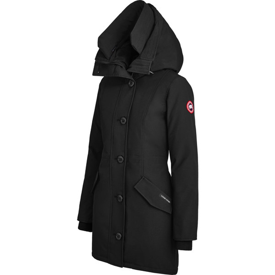 Talvitakki Canada Goose Rossclair Parka - Notched Brim - Black - Naiset - S