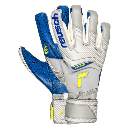 Reusch Maalivahdin Hanskat Fusion Guardian Attrakt - Harmaa/Keltainen/Sininen
