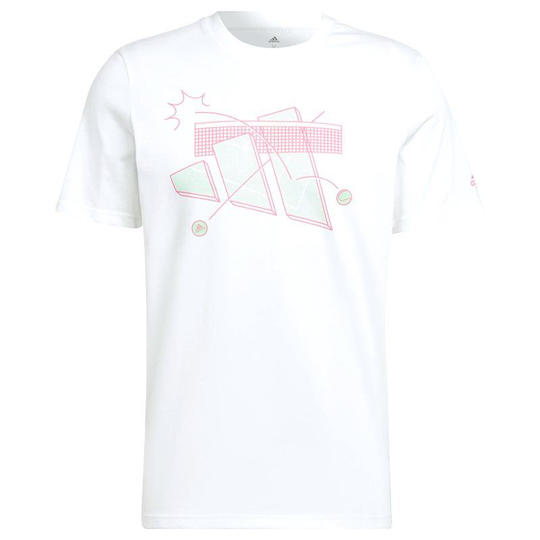 Adidas Aeroready Tennis Graphic Tee, Miesten padel ja tennis T-paita