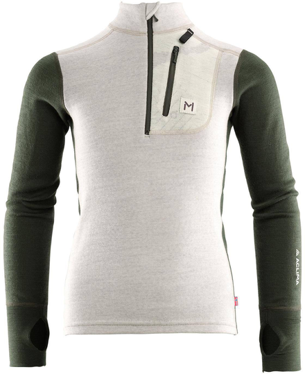 Lars Monsen Femunden Jr Polo Beige/Olive 130