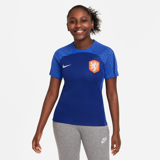 Hollanti Treenipaita Dri-fit Strike Mm 2022 - Navy/sininen/valkoinen Lapset - Nike, koko L: 147-158 cm