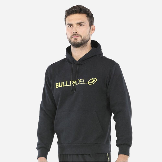 Bullpadel Black Hoodie, Miesten padel ja tennis paita