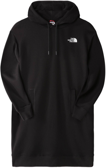 Women's Fleece Logow Dress Musta XS