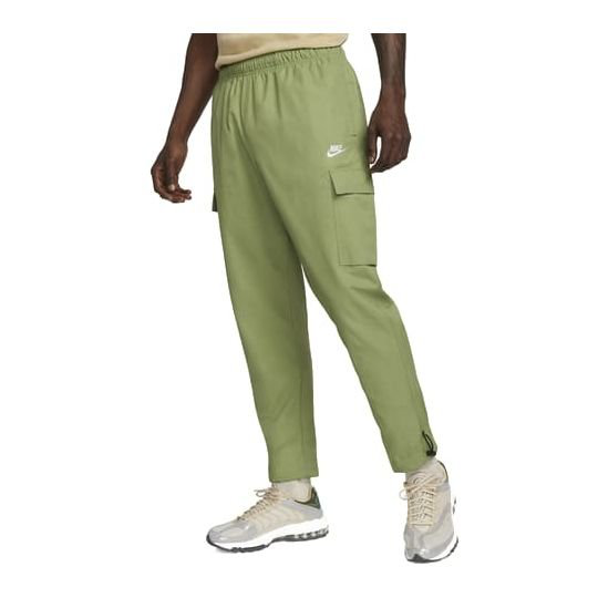 Nike Treenihousut NSW Repeat Woven - Vihreä/Valkoinen