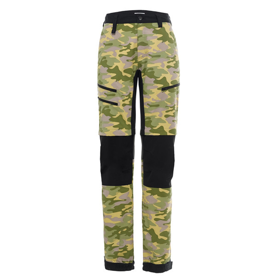 Is Not Enough Arete Zipoff Pants - Avocado Camo - Naiset - XS