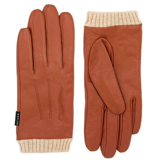 Hofler Women' S Fiina Gloves - Nougat Brown - Naiset - 8,5