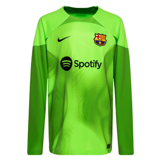Barcelona Maalivahdin Paita Koti Spotify 2022/23 Lapset - Nike, koko XL: 158-170 cm