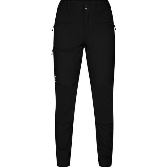 Haglöfs Mid Slim Pant Women - True Black - Naiset - 34