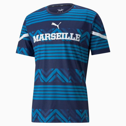 Marseille Treenipaita Pre Match - Sininen/Valkoinen