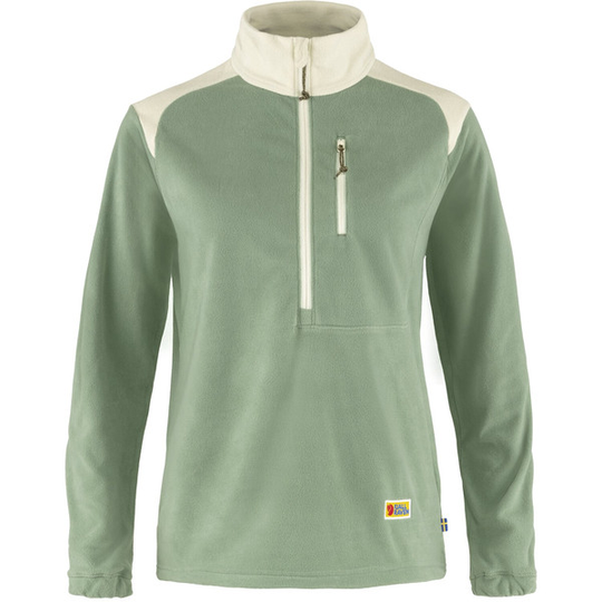 Fjällräven Vardag Lite Fleece W - Sage Green-chalk White - Naiset - L